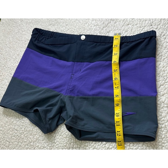NWT Speedo Women's Purple and Gray Shorts - Picture 9 of 10